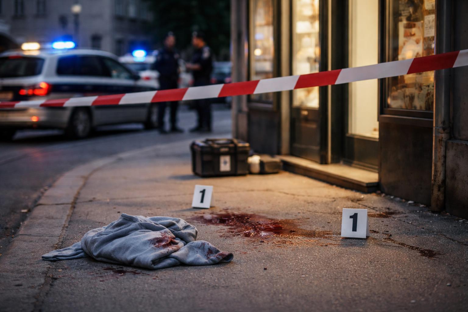 Redaktionelle Szene zum Thema „14-jährige Verletzte vor Trafik in Wien gefunden – 30-Jähriger festgenommen“
