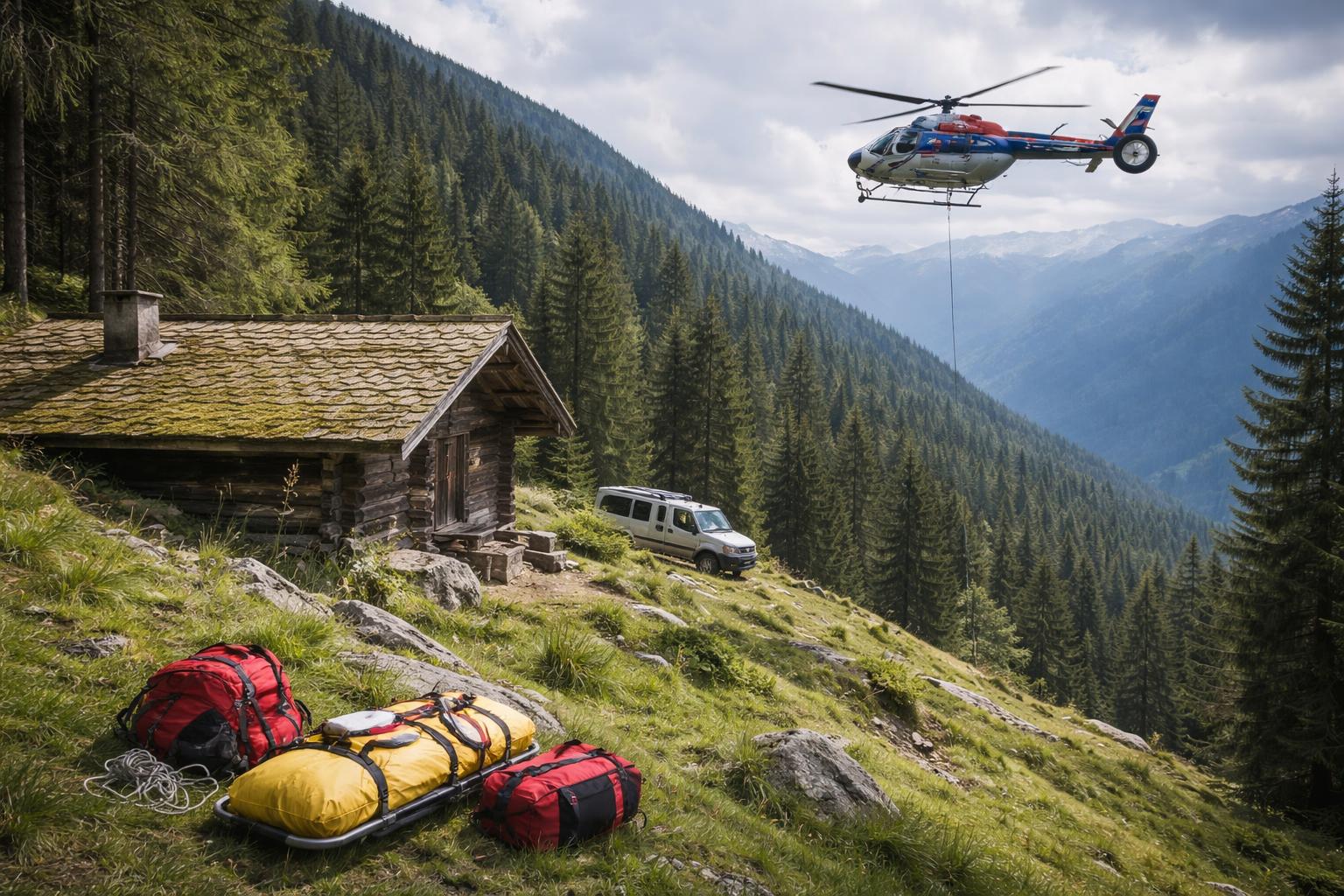 Redaktionelle Szene zum Thema „83-Jähriger bei Alpinunfall in Fusch tödlich verunglückt“