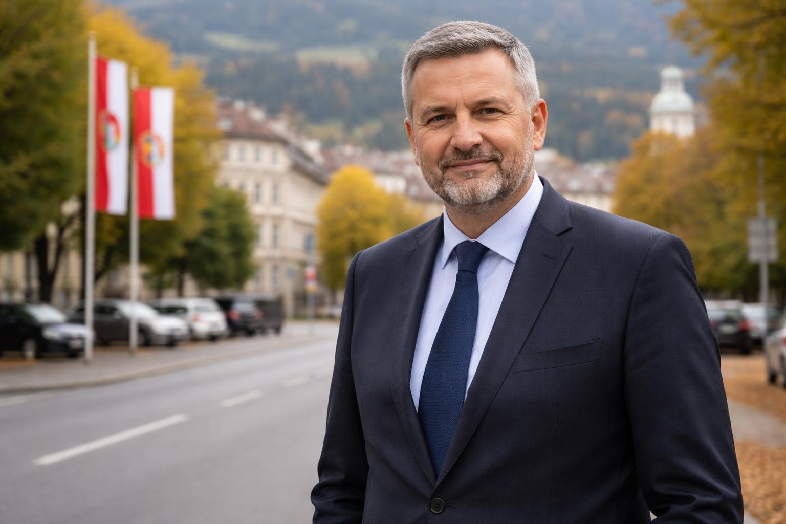 Redaktionelle Szene zum Thema „Abwerzger führt Tiroler FPÖ erneut als Spitzenkandidat an“