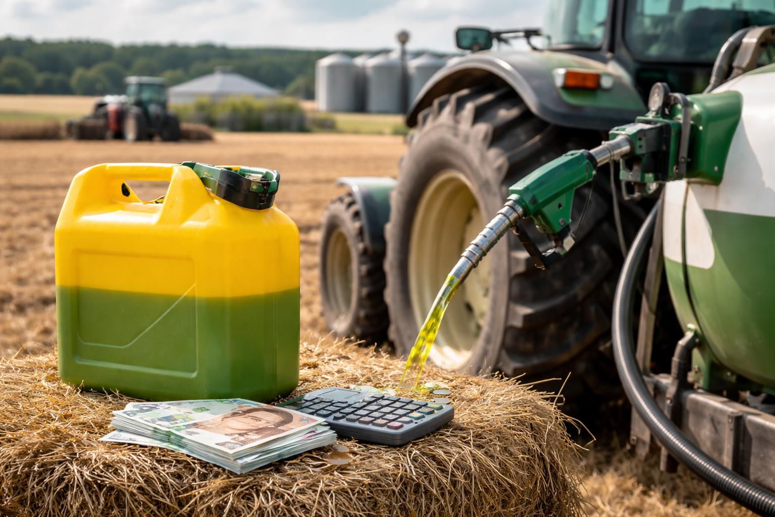 Redaktionelle Szene zum Thema „Agrardiesel kehrt zurück: Koalition führt Subvention trotz sinkender Spritpreise neu ein“