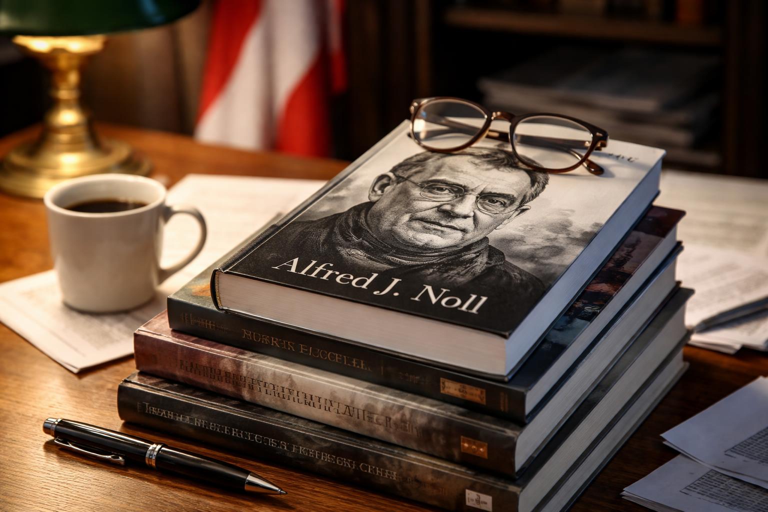 Redaktionelle Szene zum Thema „Alfred J. Noll: Ein postumes Porträt eines unbequemen Gelehrten“