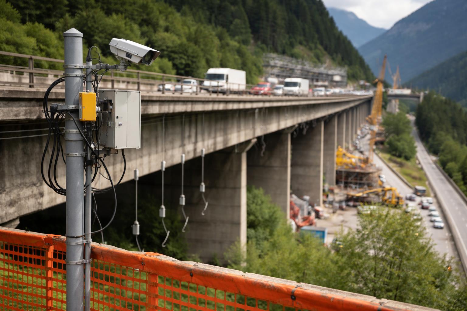 Redaktionelle Szene zum Thema „Alte Luegbrücke wird streng überwacht“