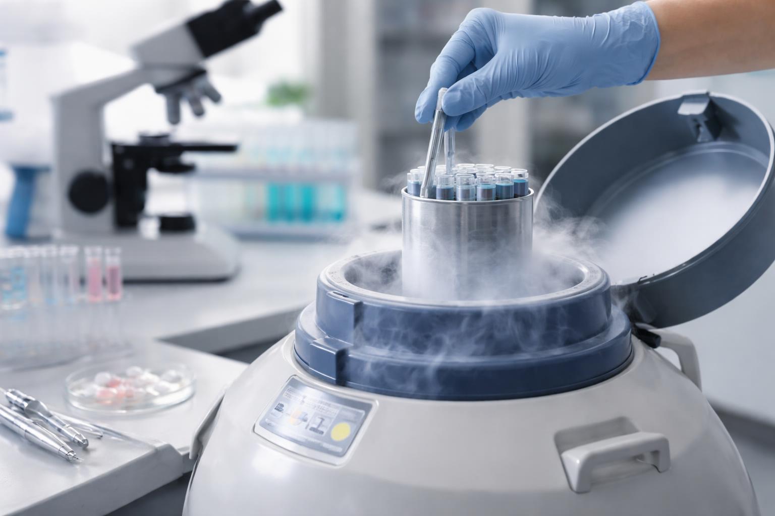 Redaktionelle Szene zum Thema „Altersgrenze für Social Egg Freezing soll zwischen 45 und 50 Jahren liegen“