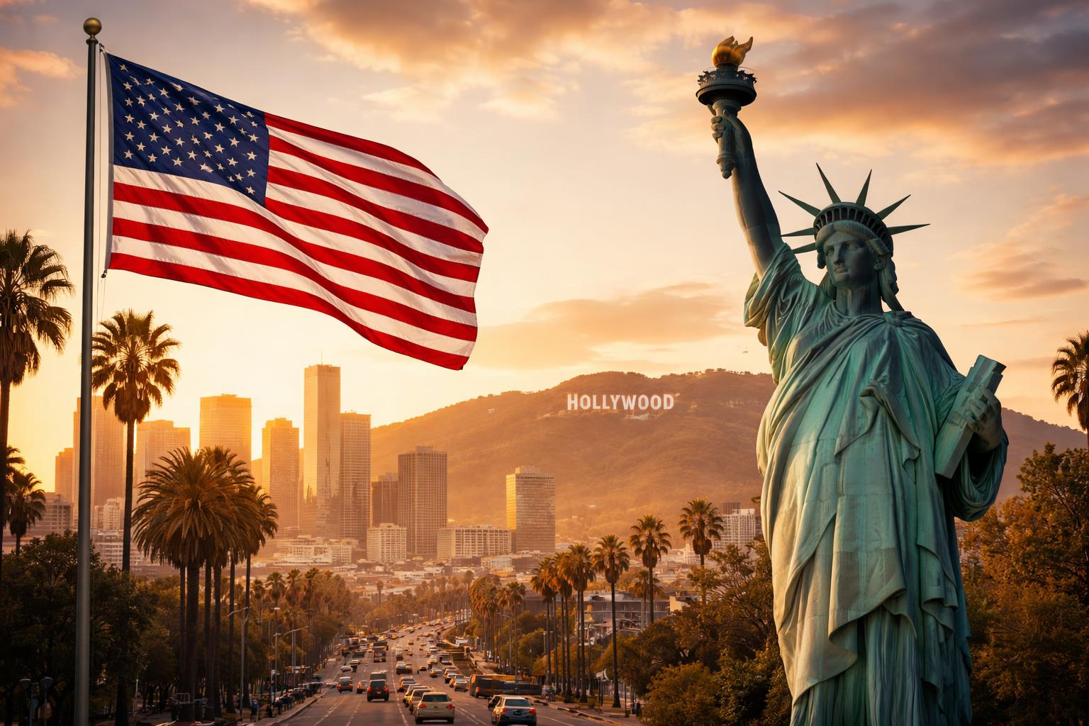 Redaktionelle Szene zum Thema „Amerika als Mythos: Warum die USA bis heute prägen“