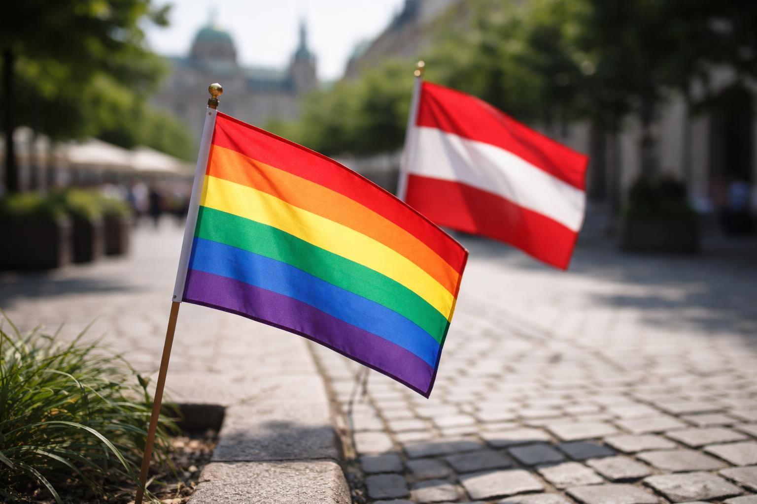Redaktionelle Szene zum Thema „Amesbauer unterstützt „Stolzmonat“ und lehnt Pride-Veranstaltungen ab“