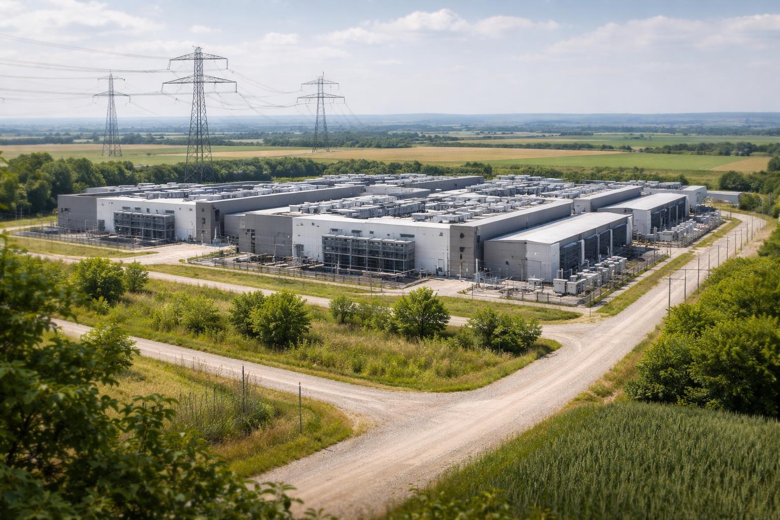 Redaktionelle Szene zum Thema „Anfragen für Groß-Rechenzentrum in Nickelsdorf bestätigt“