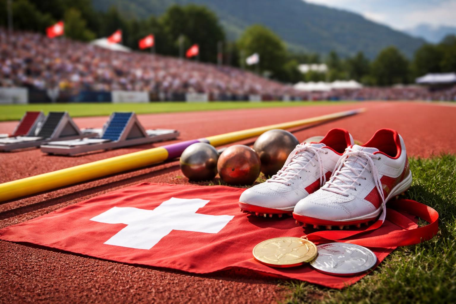 Redaktionelle Szene zum Thema „Annik Kälin gewinnt das Hypomeeting mit Schweizer Rekord“