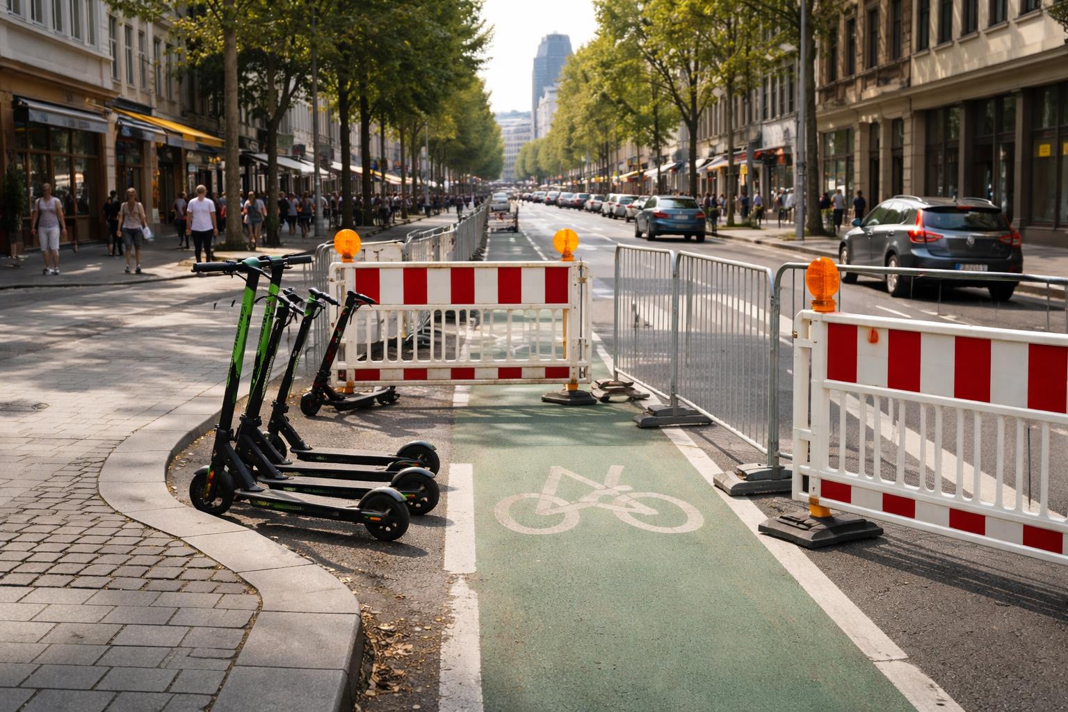 Redaktionelle Szene zum Thema „Antonio Fian: Wenn der Radweg zur Barriere wird“