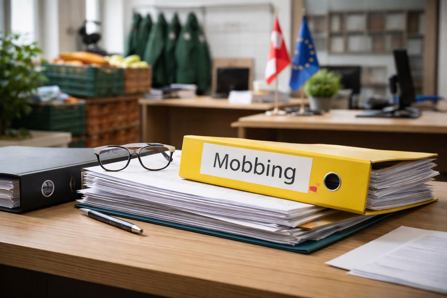 Redaktionelle Szene zum Thema „Arbeitsrechtlerin fordert Konsequenzen bei Mobbingvorwürfen im Wiener Marktamt“
