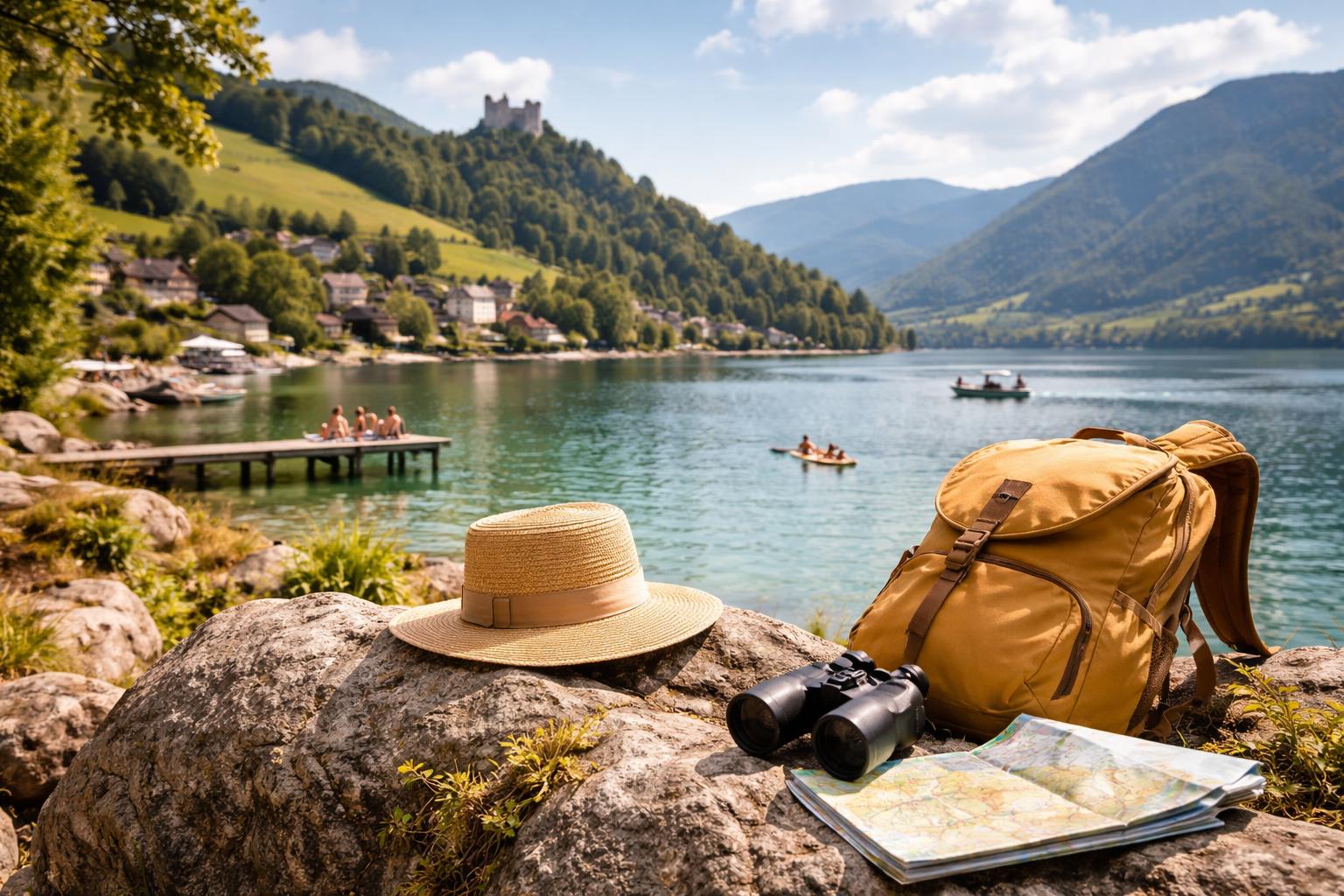 Redaktionelle Szene zum Thema „Arnautovic wird Gesicht der Urlaubskampagne in Niederösterreich“