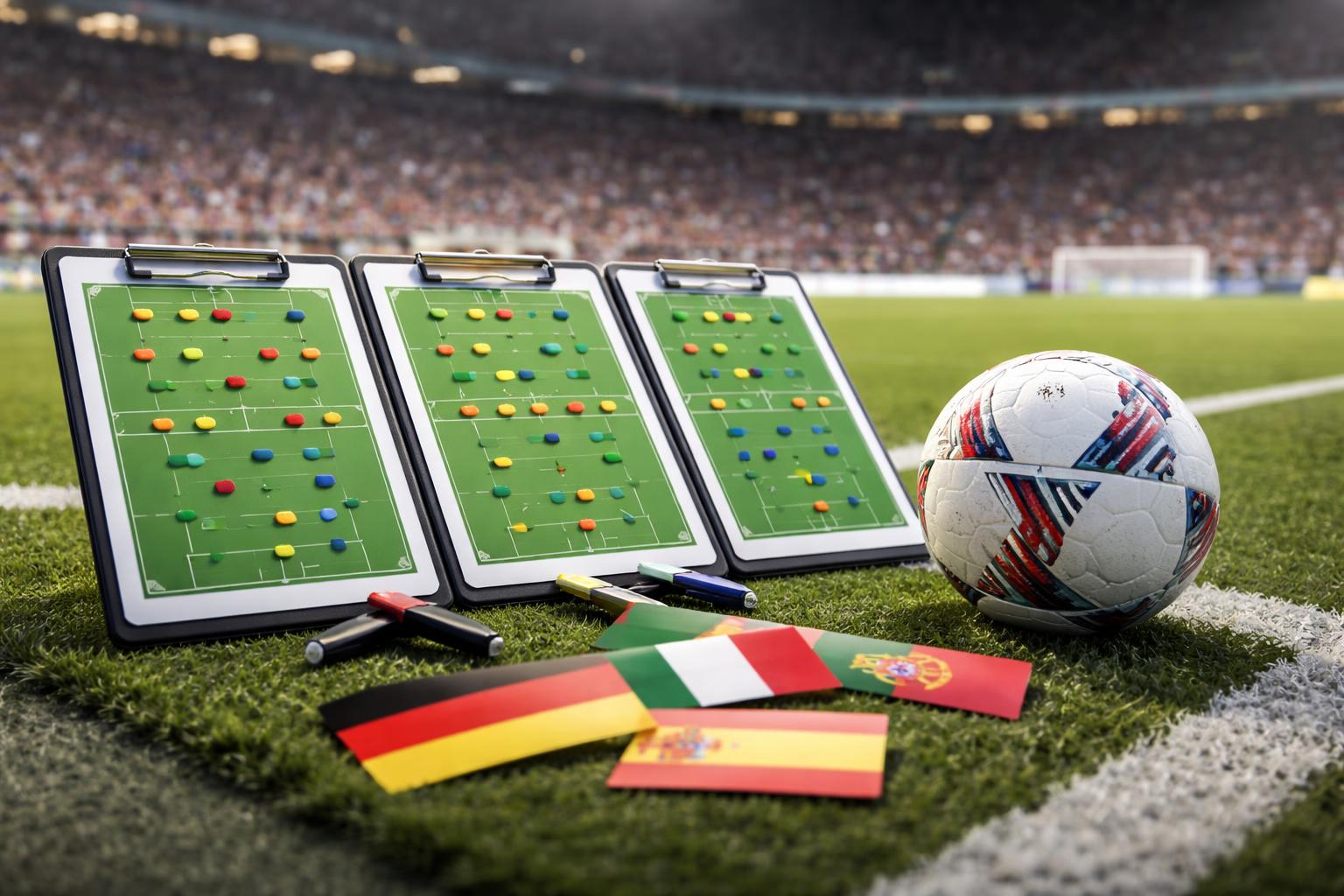 Redaktionelle Szene zum Thema „Ausländische Trainer wittern bei der WM 2026 eine historische Premiere“