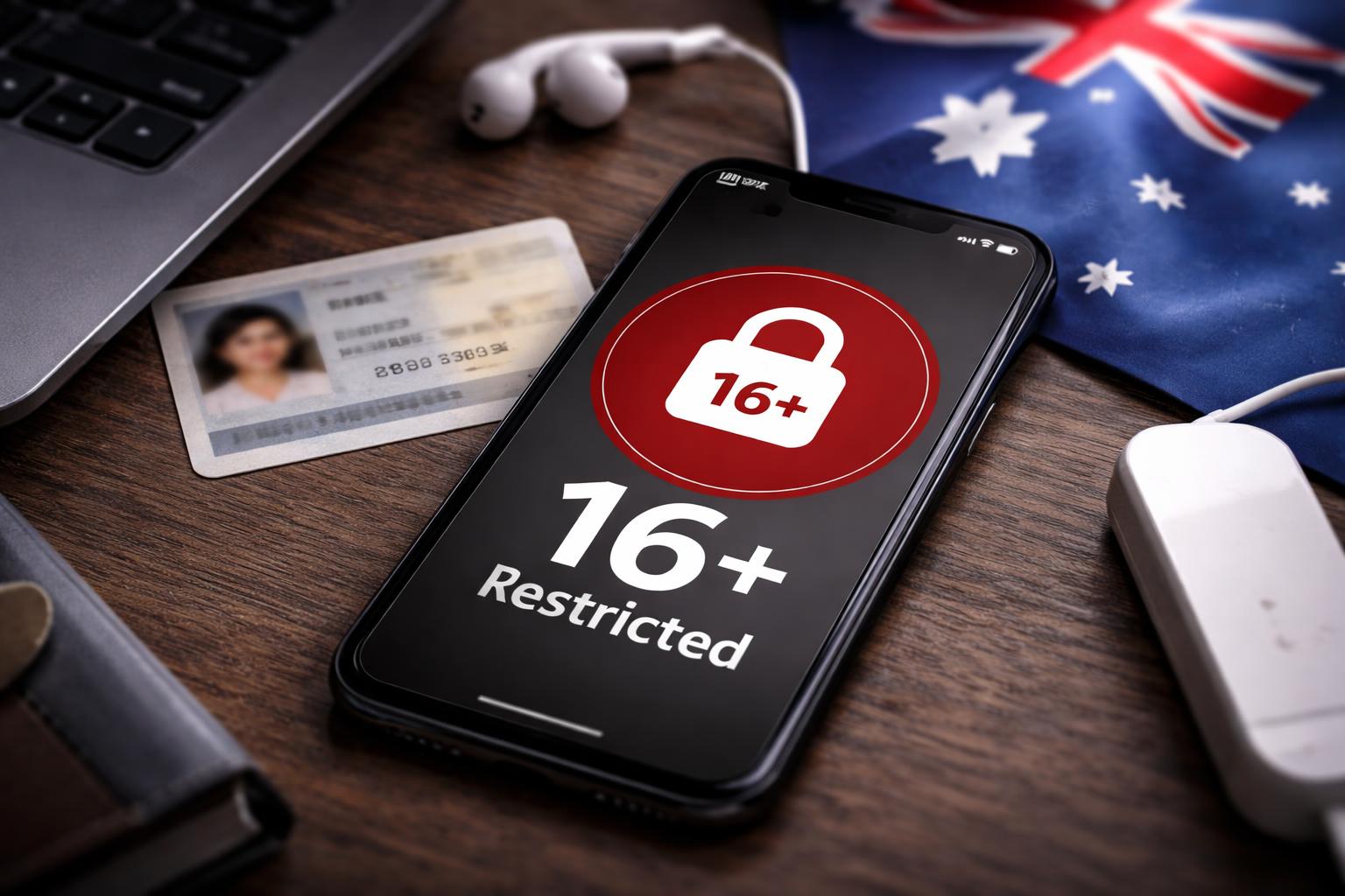 Redaktionelle Szene zum Thema „Australiens Social-Media-Verbot für Unter-16-Jährige bleibt trotz Umgehung umstritten“