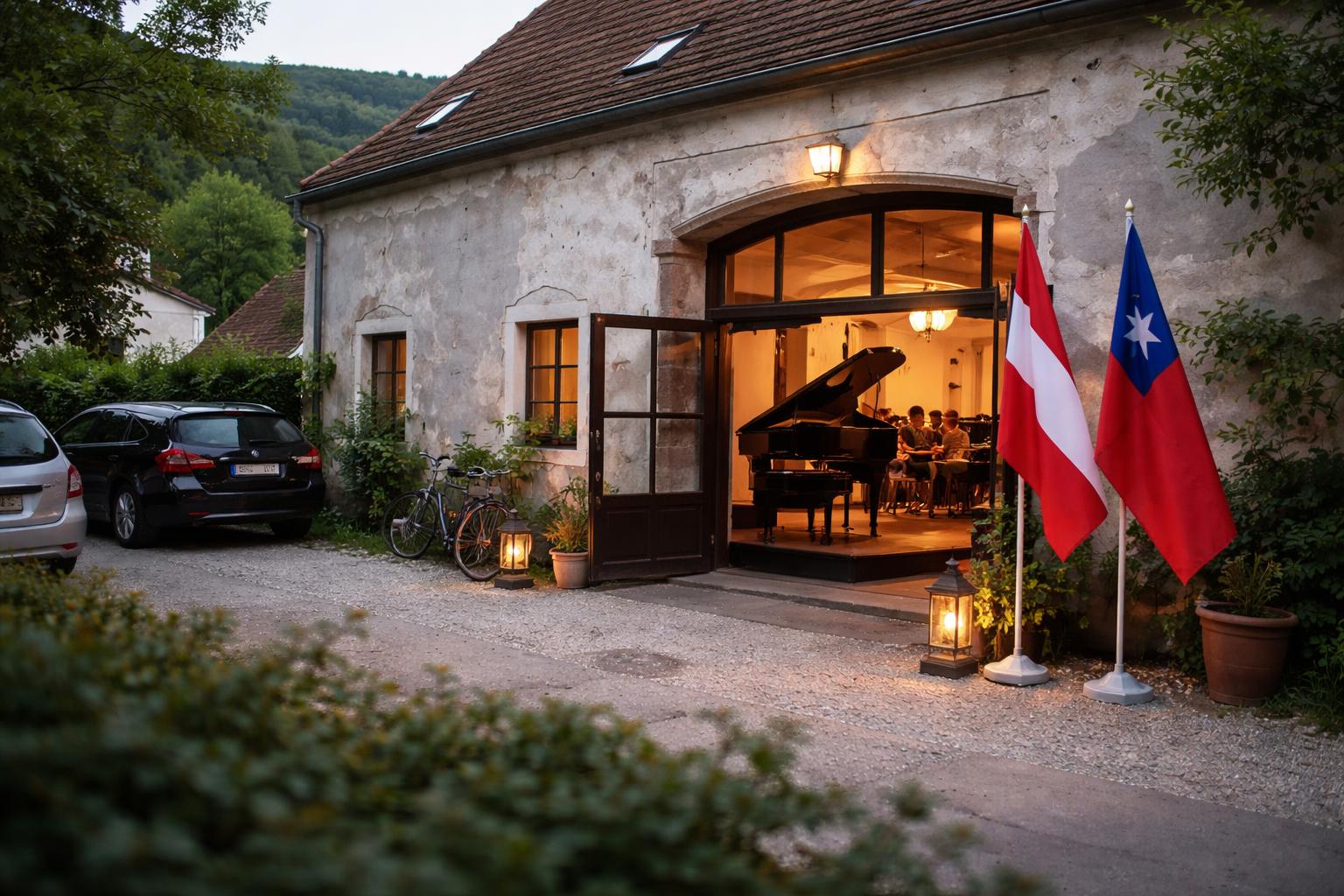 Redaktionelle Szene zum Thema „Ausverkauftes Konzert im Kunsthaus Urhof20 verbindet Österreich und Taiwan“