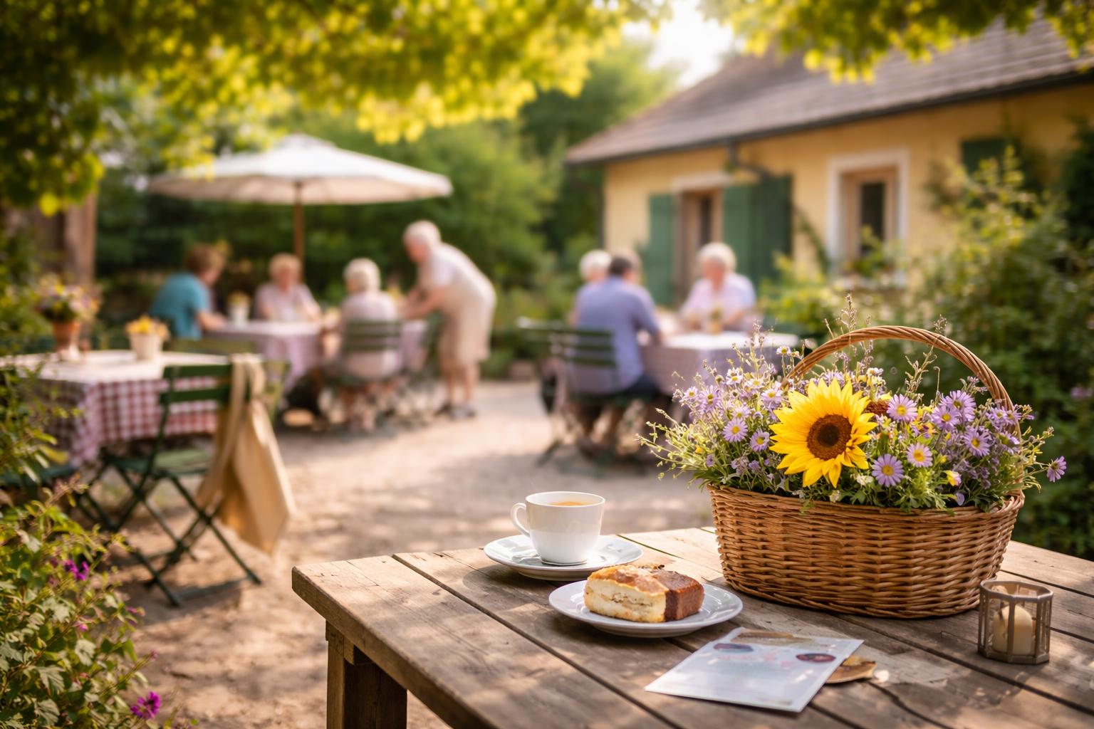 Redaktionelle Szene zum Thema „Baden dankt Ehrenamtlichen von „Café Anka““