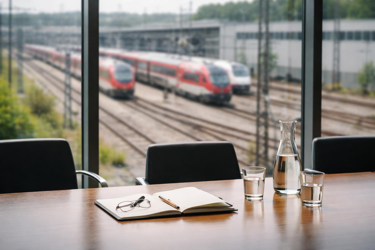 Redaktionelle Szene zum Thema „Bahn-Chefin Palla kritisiert Führungskräfte wegen mangelnder Leistung“