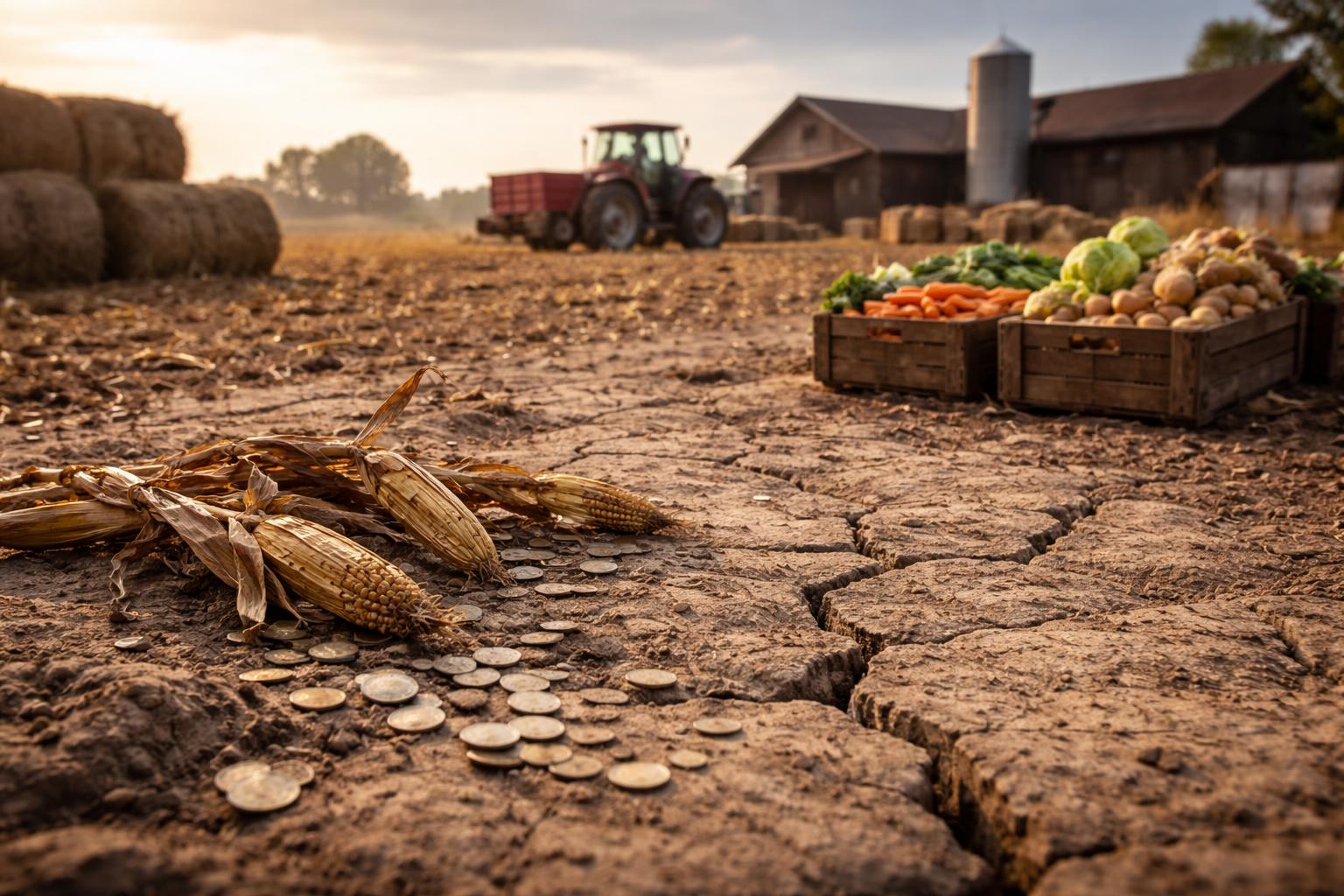 Redaktionelle Szene zum Thema „Bauernbund-Chef warnt vor existenzbedrohender Lage in der Landwirtschaft“