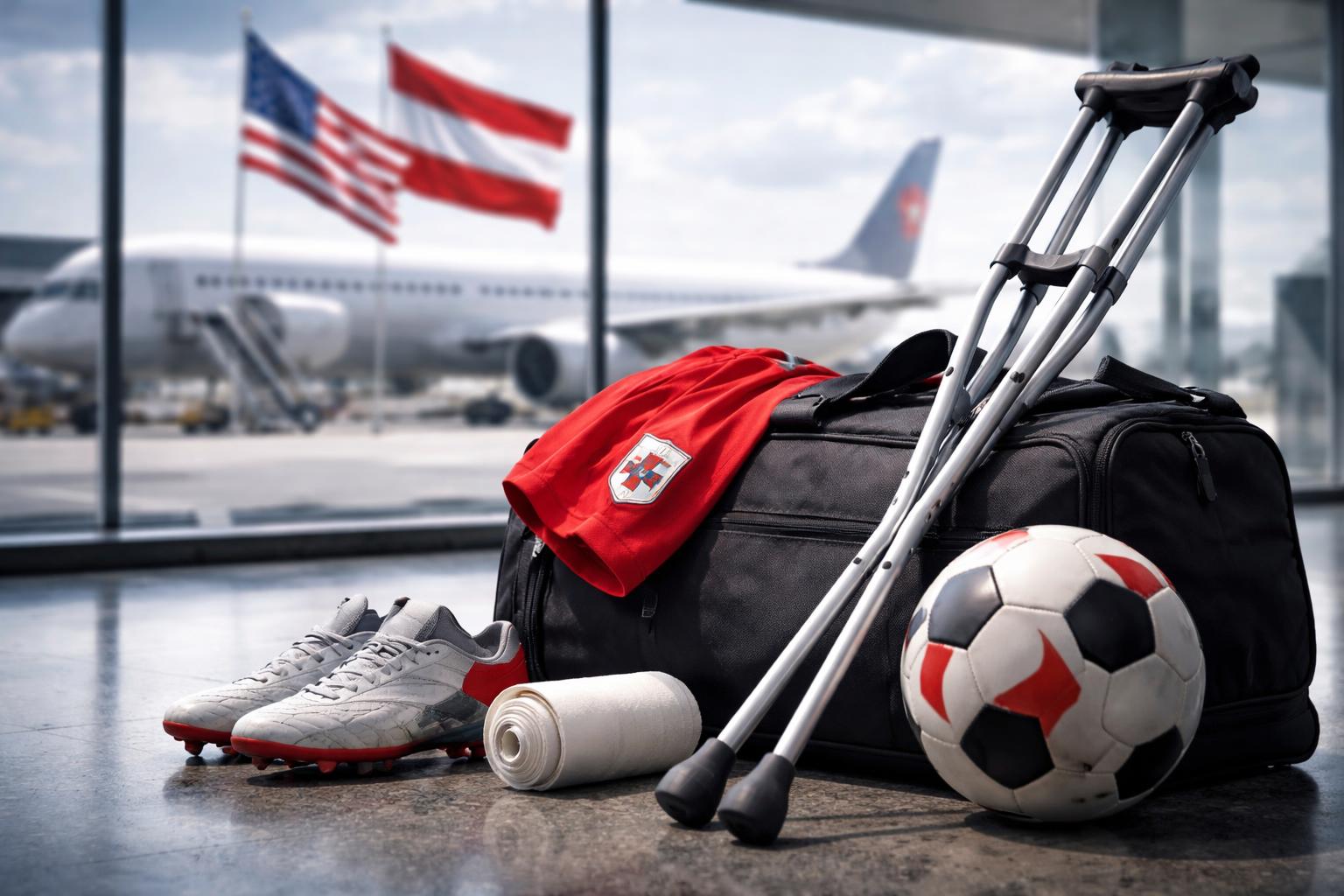 Redaktionelle Szene zum Thema „Baumgartner reist nach Verletzung zum ÖFB-Team in die USA“
