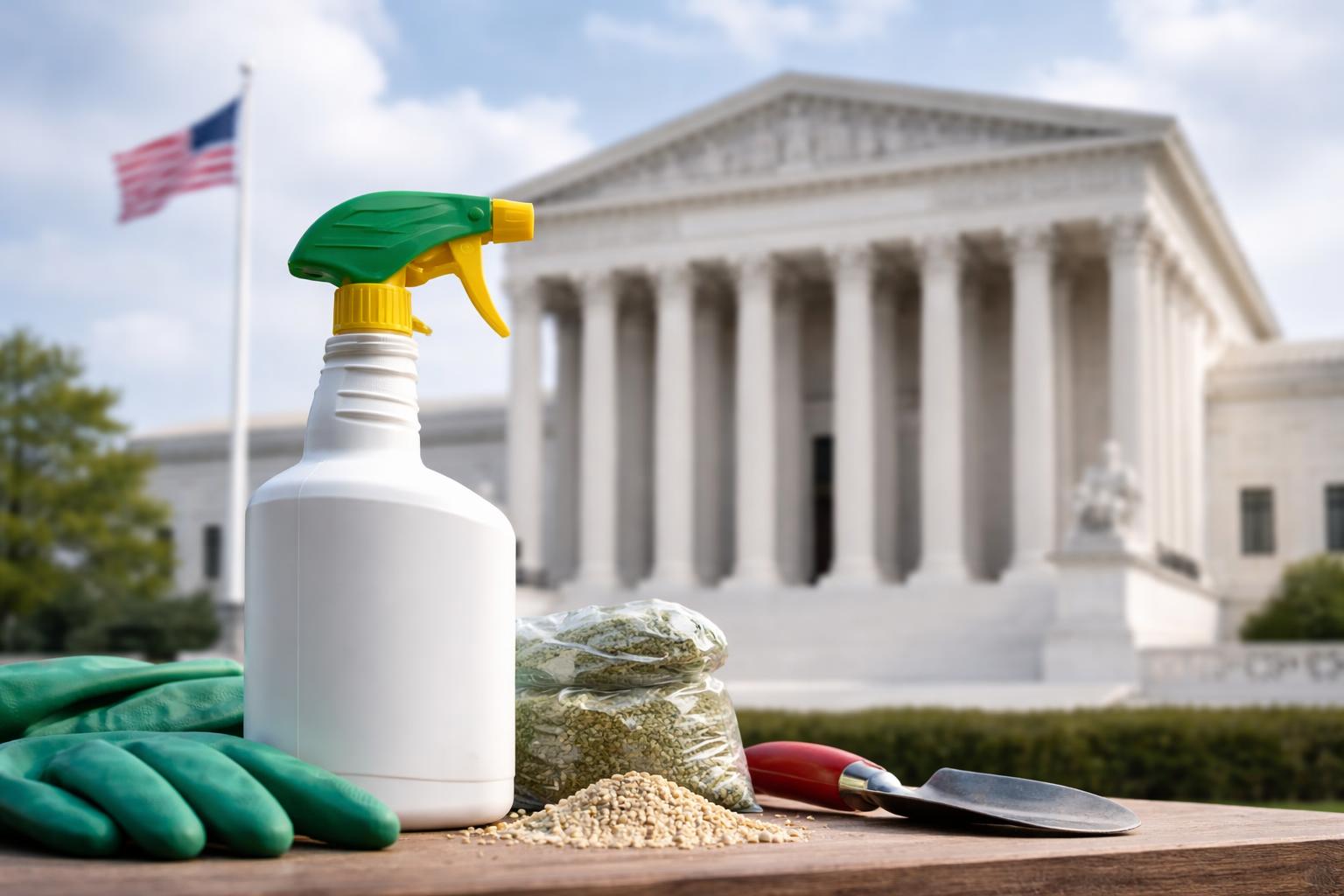 Redaktionelle Szene zum Thema „Bayer erzielt Sieg vor US-Supreme Court im Glyphosat-Streit“