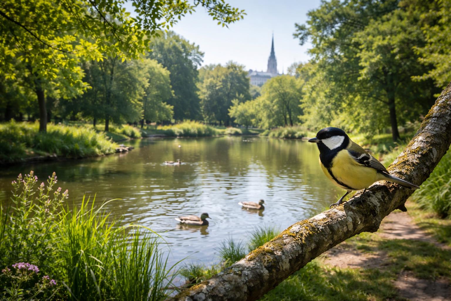 Redaktionelle Szene zum Thema „Birdwatching in Wien: Wo sich bunte Vögel beobachten lassen“
