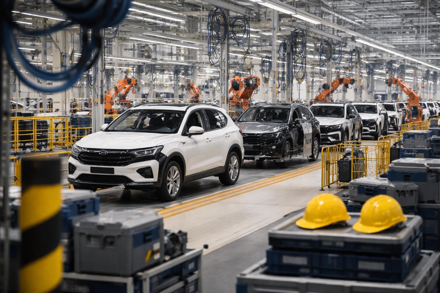 Redaktionelle Szene zum Thema „Blume will Werksschließungen bei Volkswagen vermeiden“