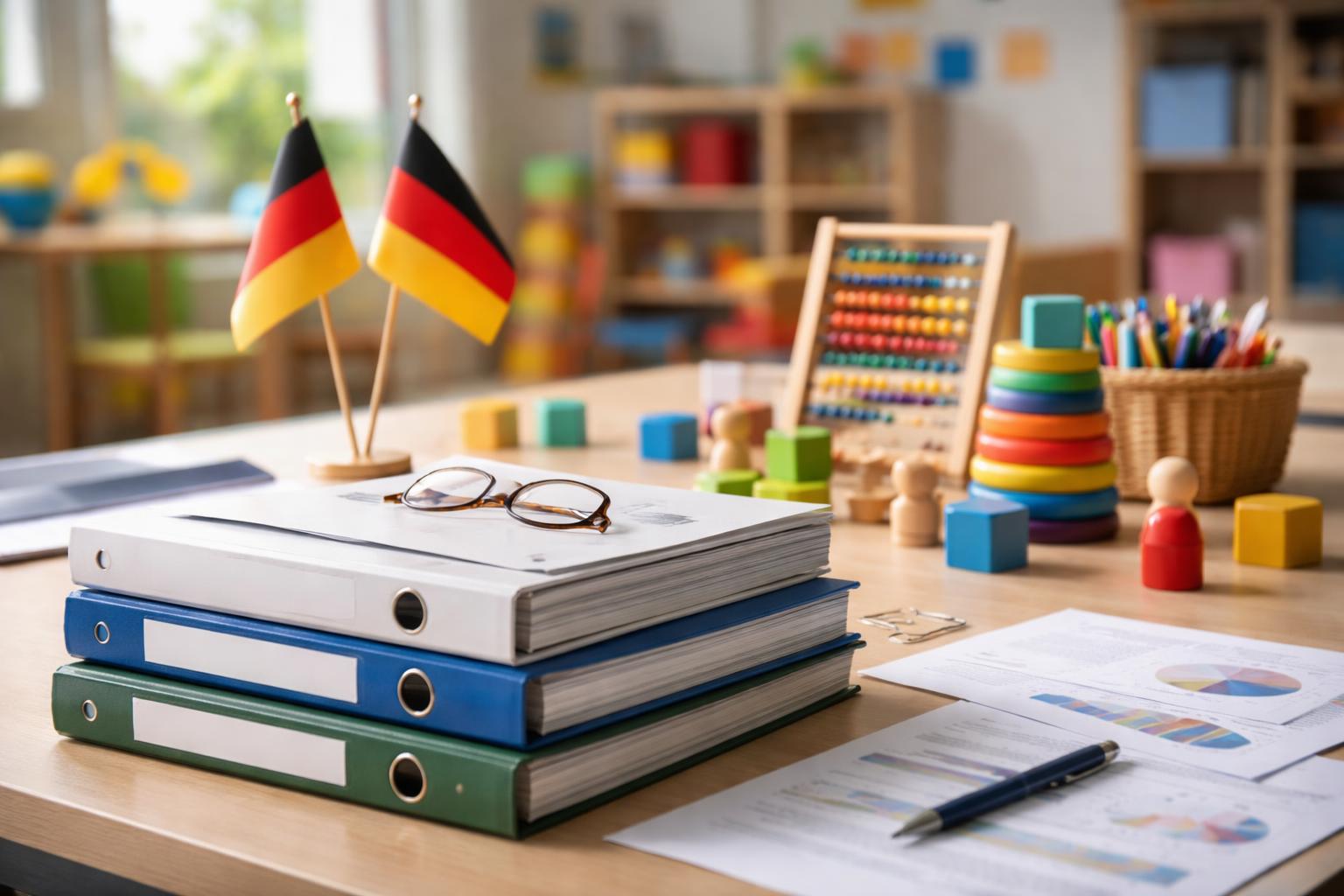 Redaktionelle Szene zum Thema „Bund, Länder und Gemeinden planen neue Zuständigkeiten für Schulen und Kindergärten“