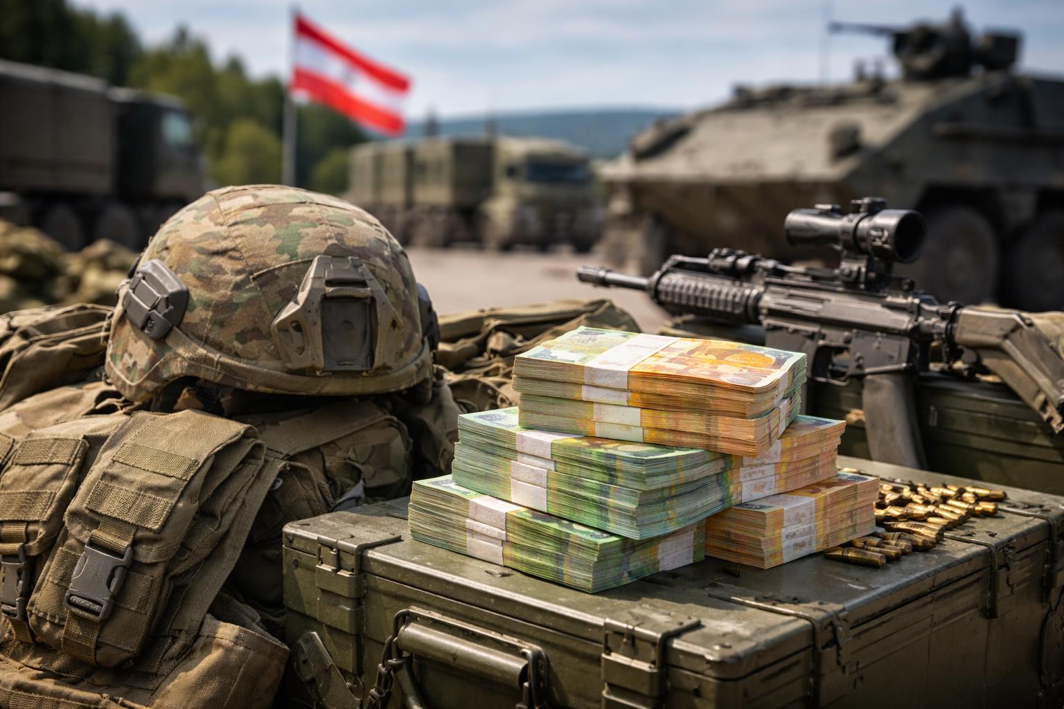 Redaktionelle Szene zum Thema „Bundesheer sucht 250 Millionen Euro für neue Wehrdienstreform“