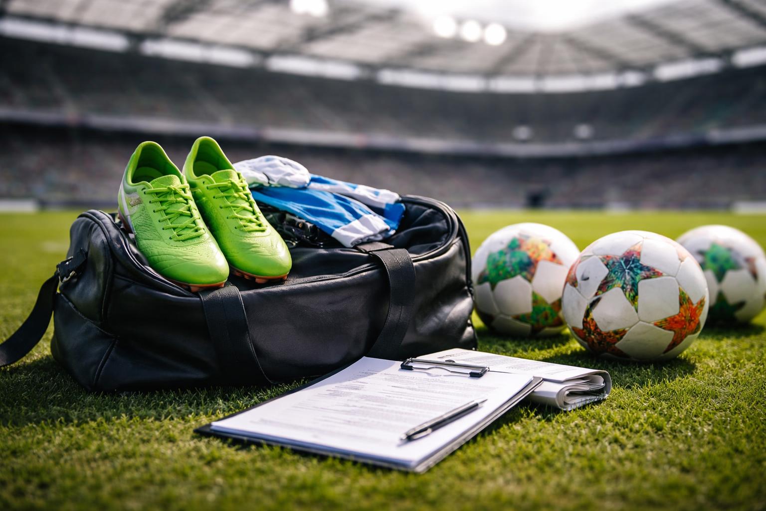 Redaktionelle Szene zum Thema „Bundesliga-Kicker ohne Vertrag: Viele bekannte Namen sind noch zu haben“