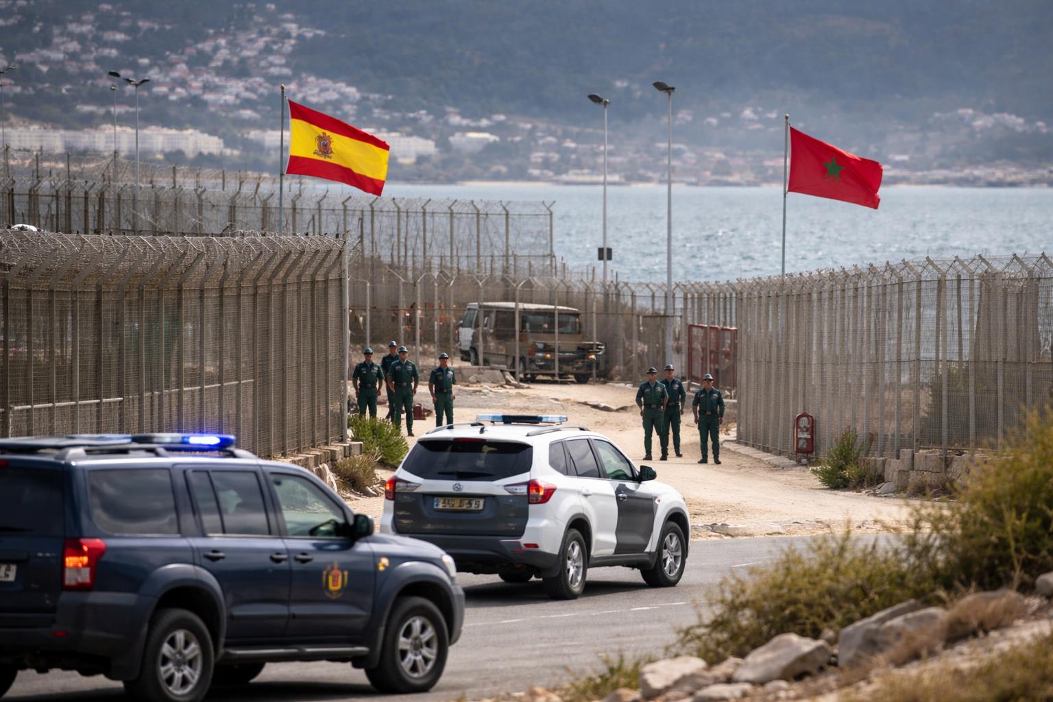 Redaktionelle Szene zum Thema „Ceuta-Krise legt Spannungen zwischen Spanien und Marokko offen“
