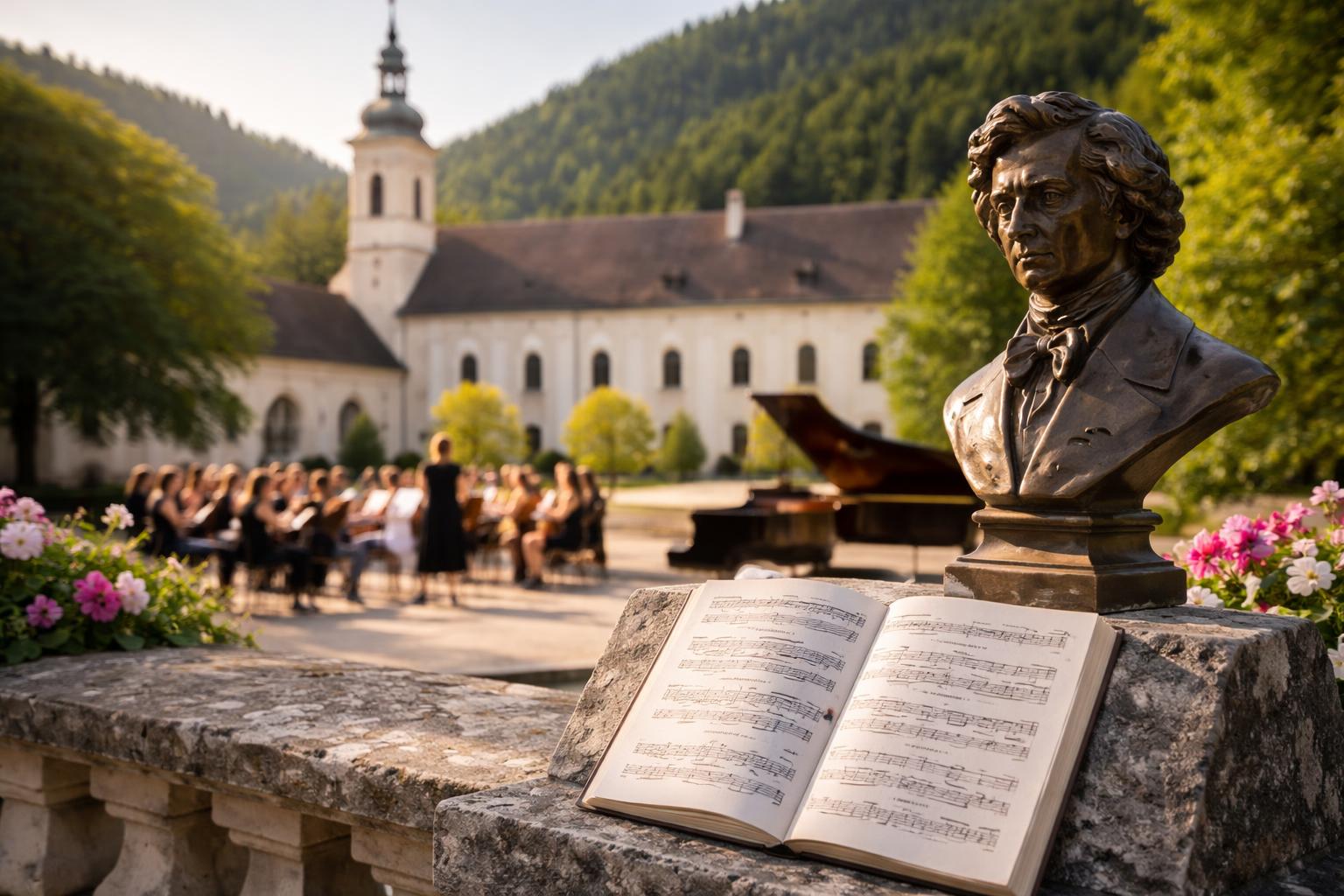 Redaktionelle Szene zum Thema „Chopin-Festival in Gaming startet unter neuer Präsidentin“