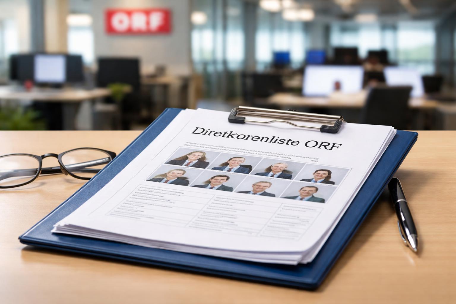Redaktionelle Szene zum Thema „Clemens Pig präsentiert am Donnerstag seine ORF-Direktorenliste“
