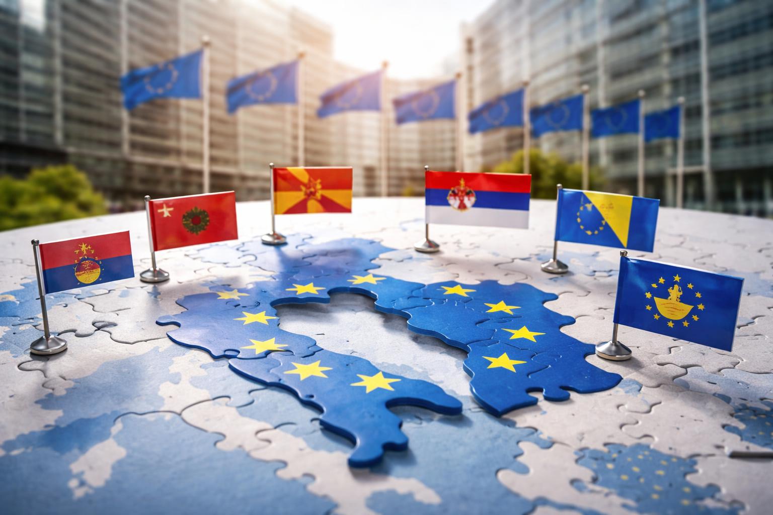 Redaktionelle Szene zum Thema „Der Westbalkan braucht endlich eine glaubwürdige EU-Perspektive“