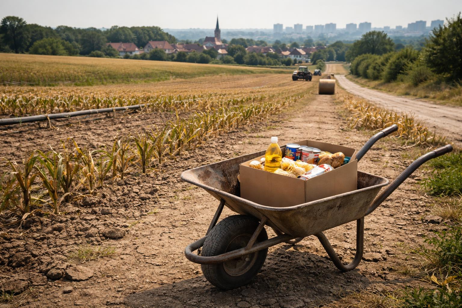 Redaktionelle Szene zum Thema „Dürre und Abwanderung setzen dem Bauernstand zu“