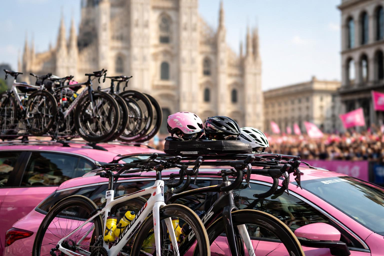Redaktionelle Szene zum Thema „Dversnes überrascht in Mailand – Gall geht als Dritter in die Giro-Schlusswoche“