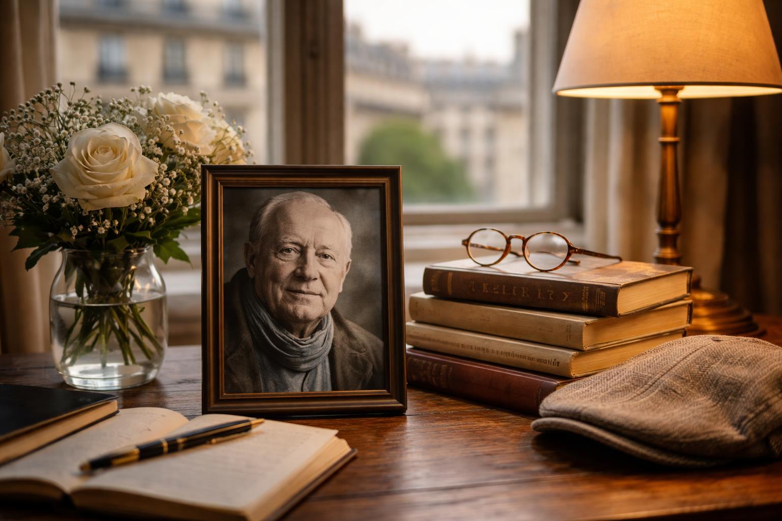 Redaktionelle Szene zum Thema „Edgar Morin im Alter von 104 Jahren in Paris gestorben“
