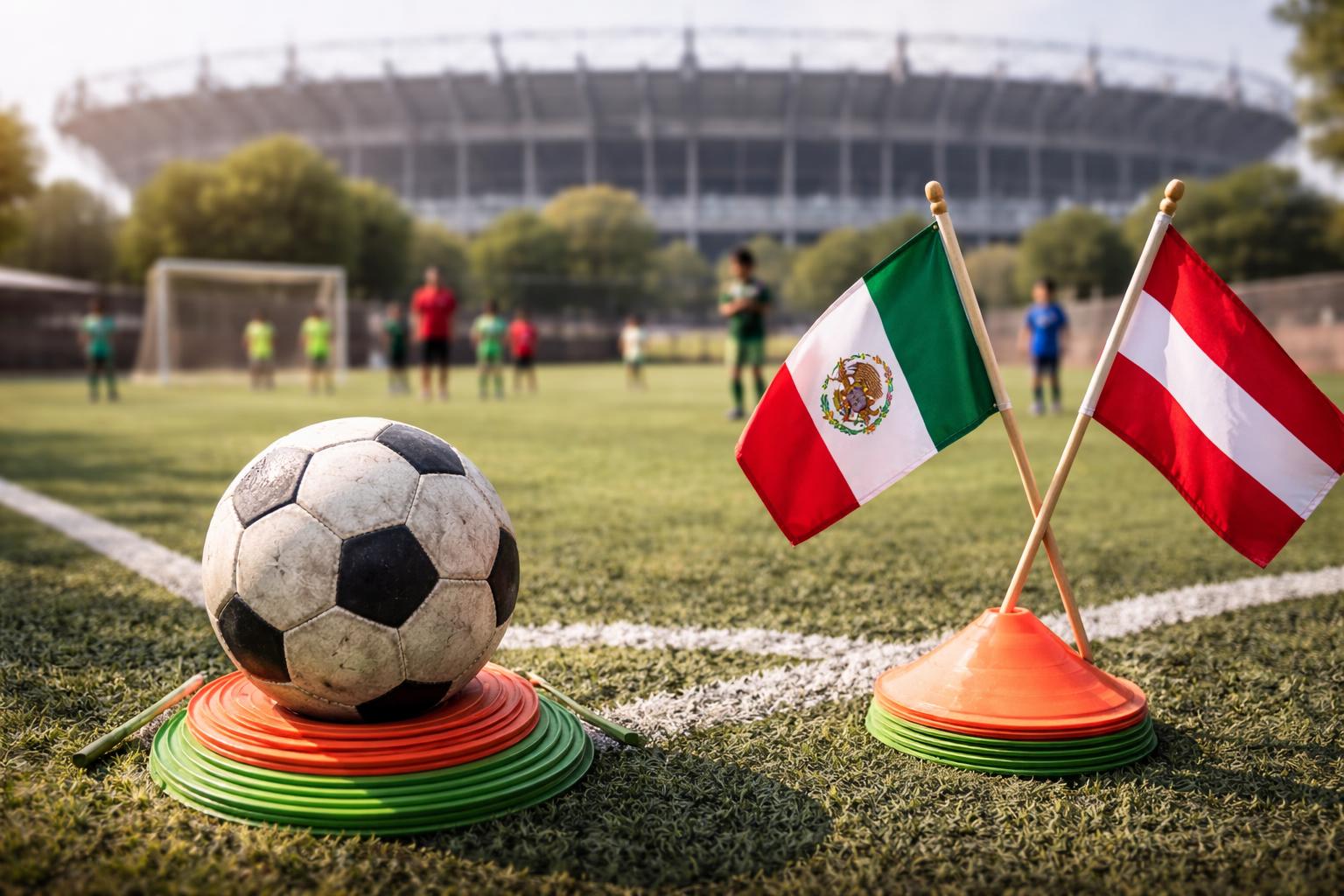 Redaktionelle Szene zum Thema „Ein österreichisches Fußballprojekt in Mexiko gewinnt während der WM an Sichtbarkeit“