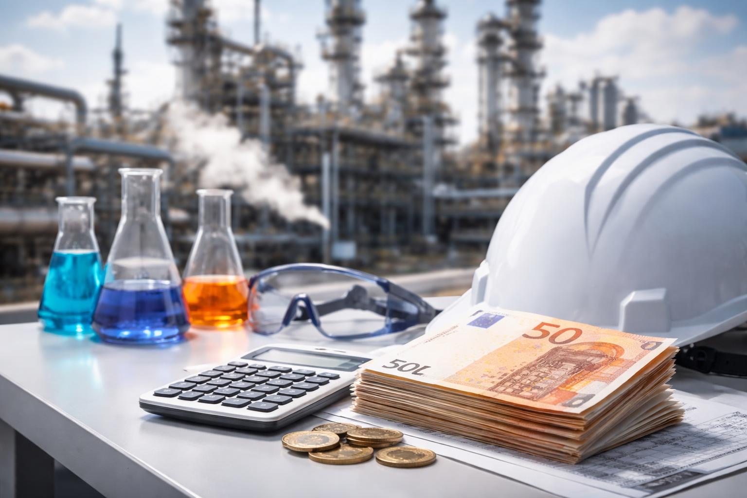 Redaktionelle Szene zum Thema „Einigung in der Chemiebranche: Löhne steigen um 1,8 Prozent, dazu 300 Euro Einmalzahlung“