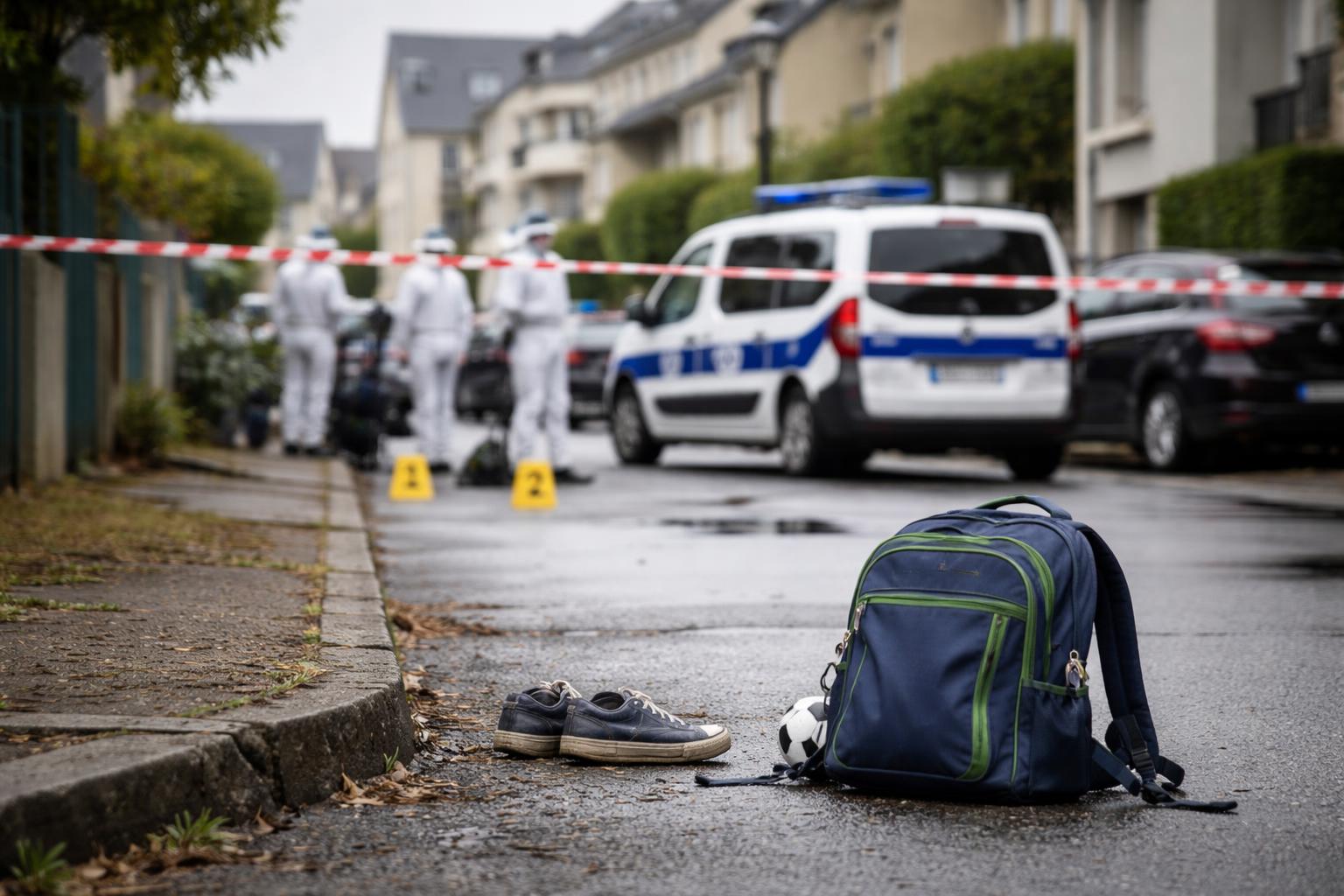 Redaktionelle Szene zum Thema „Elfjähriger in Rennes getötet, zwei Jugendliche festgenommen“