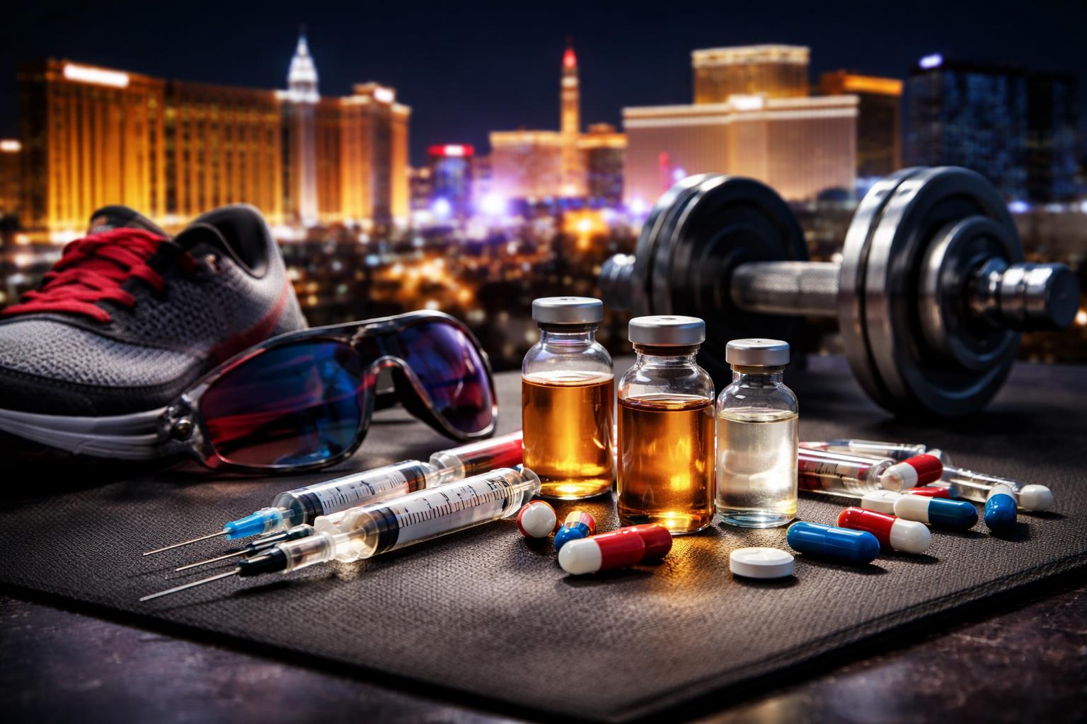 Redaktionelle Szene zum Thema „„Enhanced Games“ in Las Vegas: Wie das erlaubte Doping zum Politikum wird“