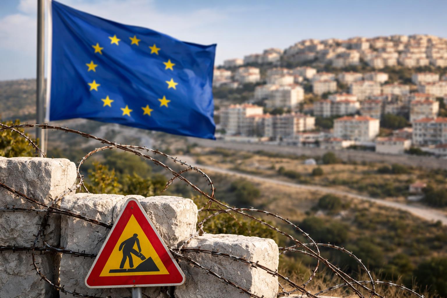 Redaktionelle Szene zum Thema „EU-Außenminister beraten über mögliche Sanktionen gegen israelische Siedlungen“