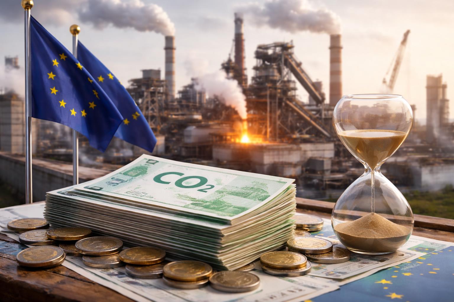 Redaktionelle Szene zum Thema „EU-Kommission lockert Klimakurs für Industrie und knüpft Entlastung an Bedingungen“