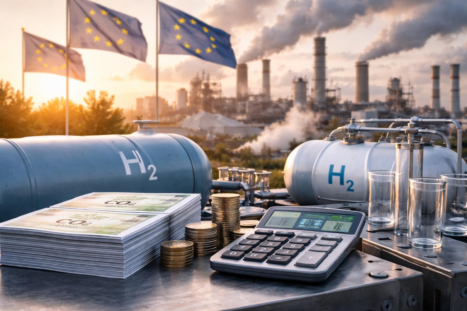 Redaktionelle Szene zum Thema „EU plant Reform des Emissionshandels: Was für Industrie und Klimaschutz auf dem Spiel steht“