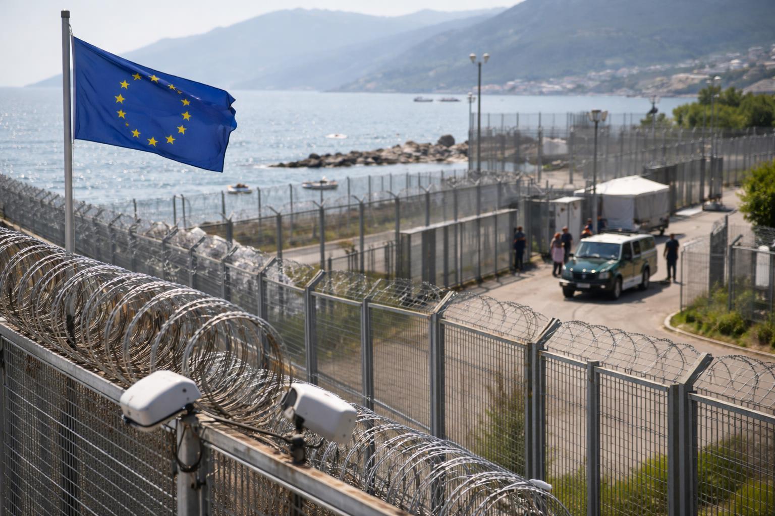 Redaktionelle Szene zum Thema „EU sucht weiter nach Härte gegen illegale Migration“