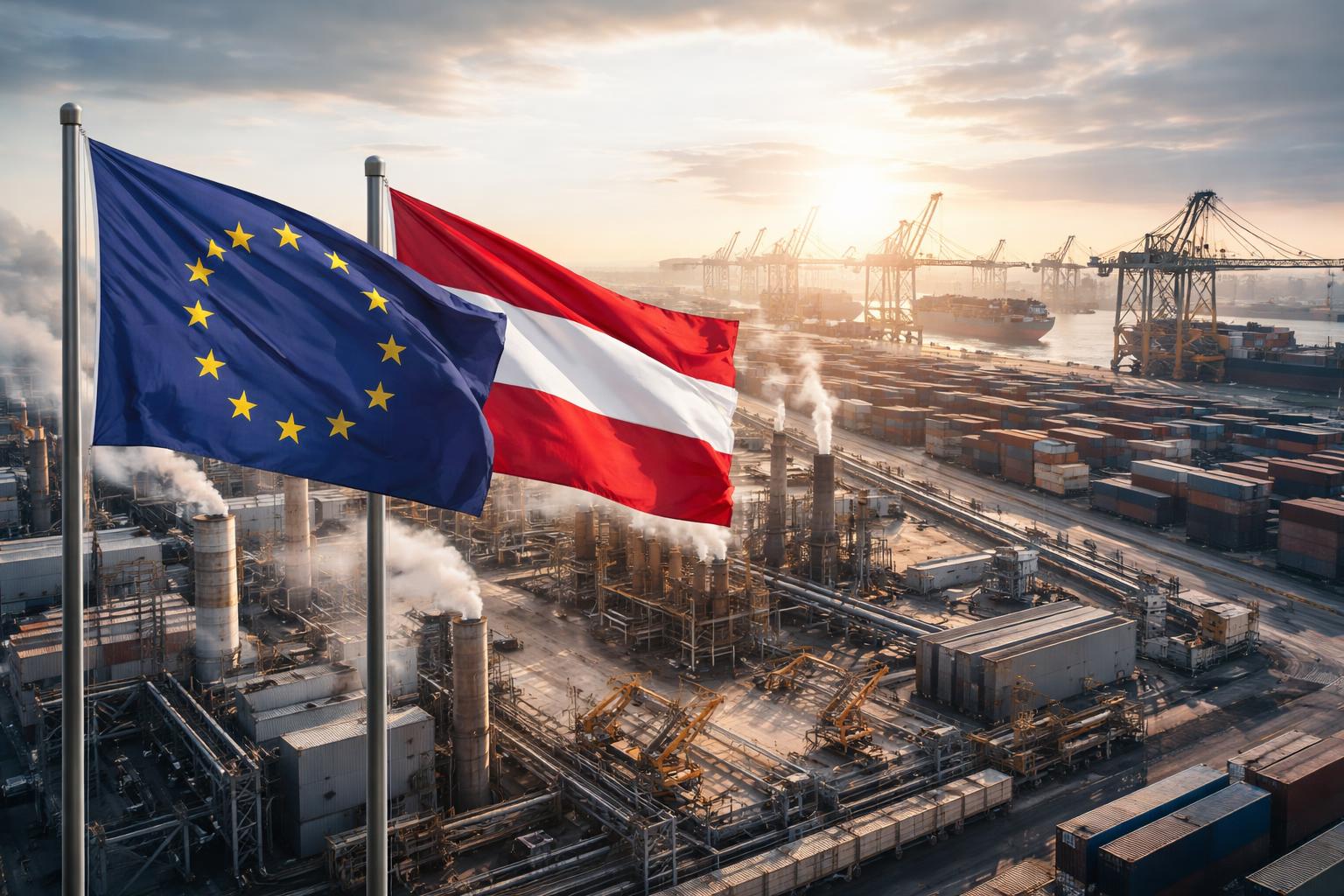 Redaktionelle Szene zum Thema „Europas Wirtschaft hat noch Chancen – aber Österreich droht weiter zurückzufallen“