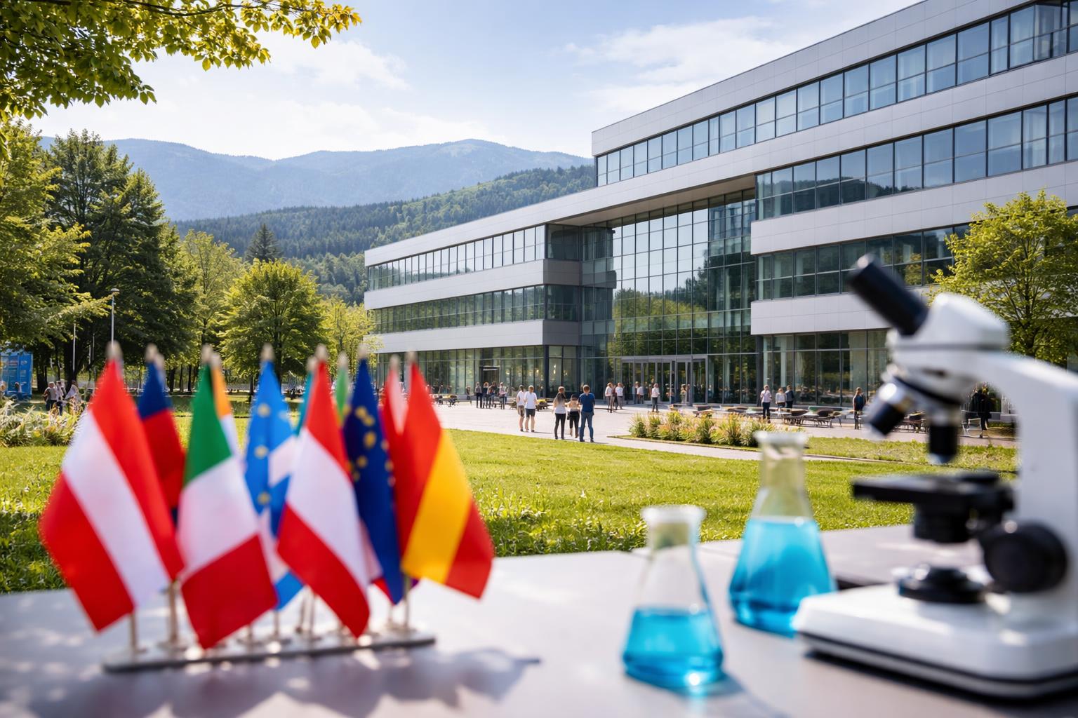 Redaktionelle Szene zum Thema „Fachhochschule Kärnten stellt sich internationaler auf“