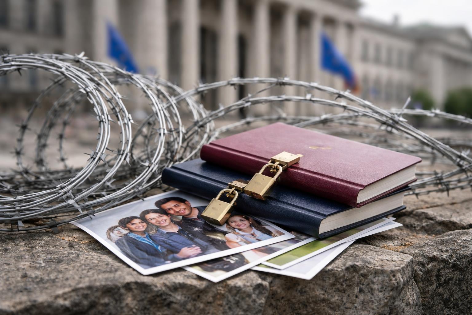 Redaktionelle Szene zum Thema „Familiennachzug bleibt vorerst weiter auf null“