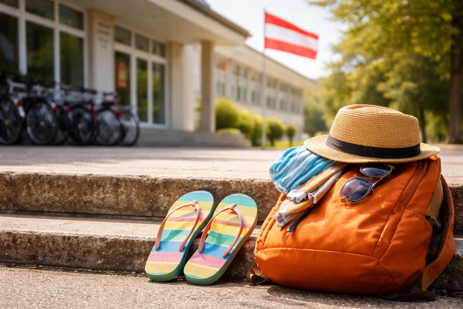 Redaktionelle Szene zum Thema „Fellner spricht sich für Vorverlegung der Sommerferien aus“