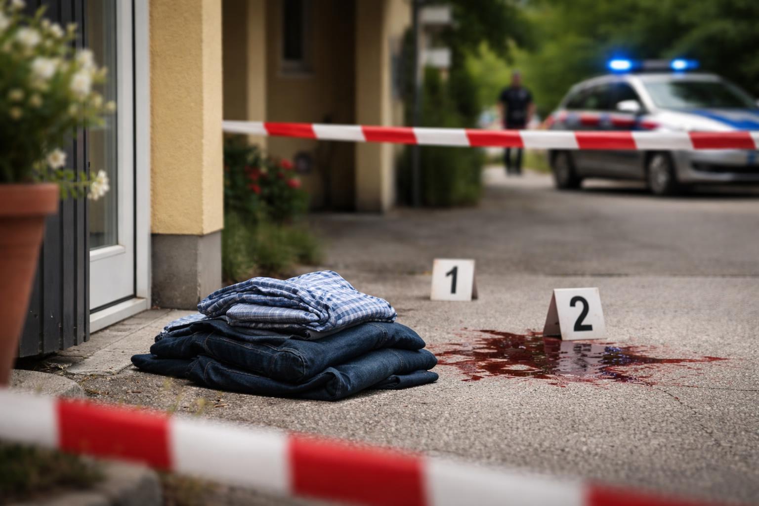Redaktionelle Szene zum Thema „Femizid in Taufkirchen: Täter zog sich vor Suizid offenbar noch um“