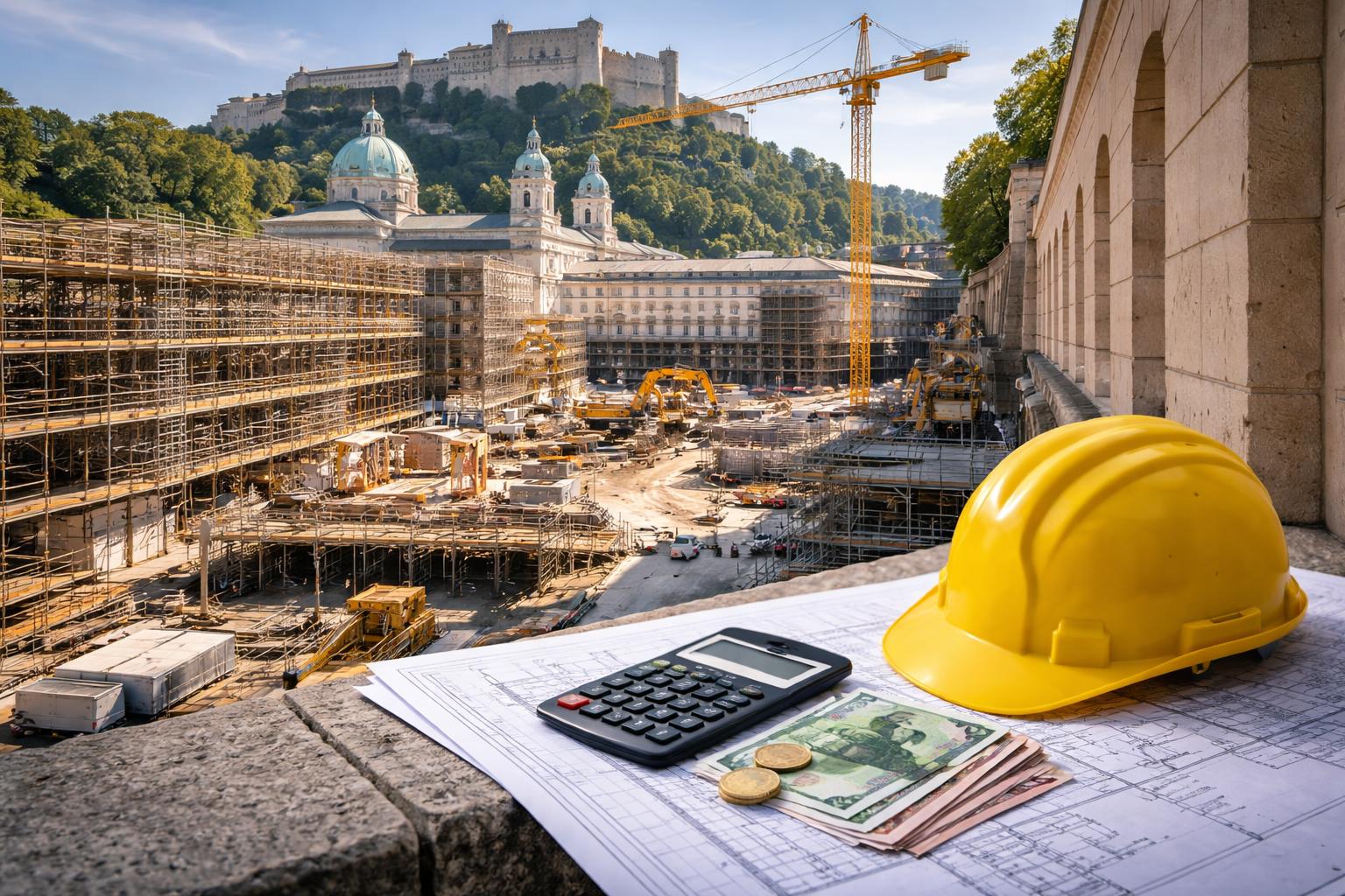 Redaktionelle Szene zum Thema „Festspielbezirk 2030 in Salzburg könnte deutlich teurer werden“