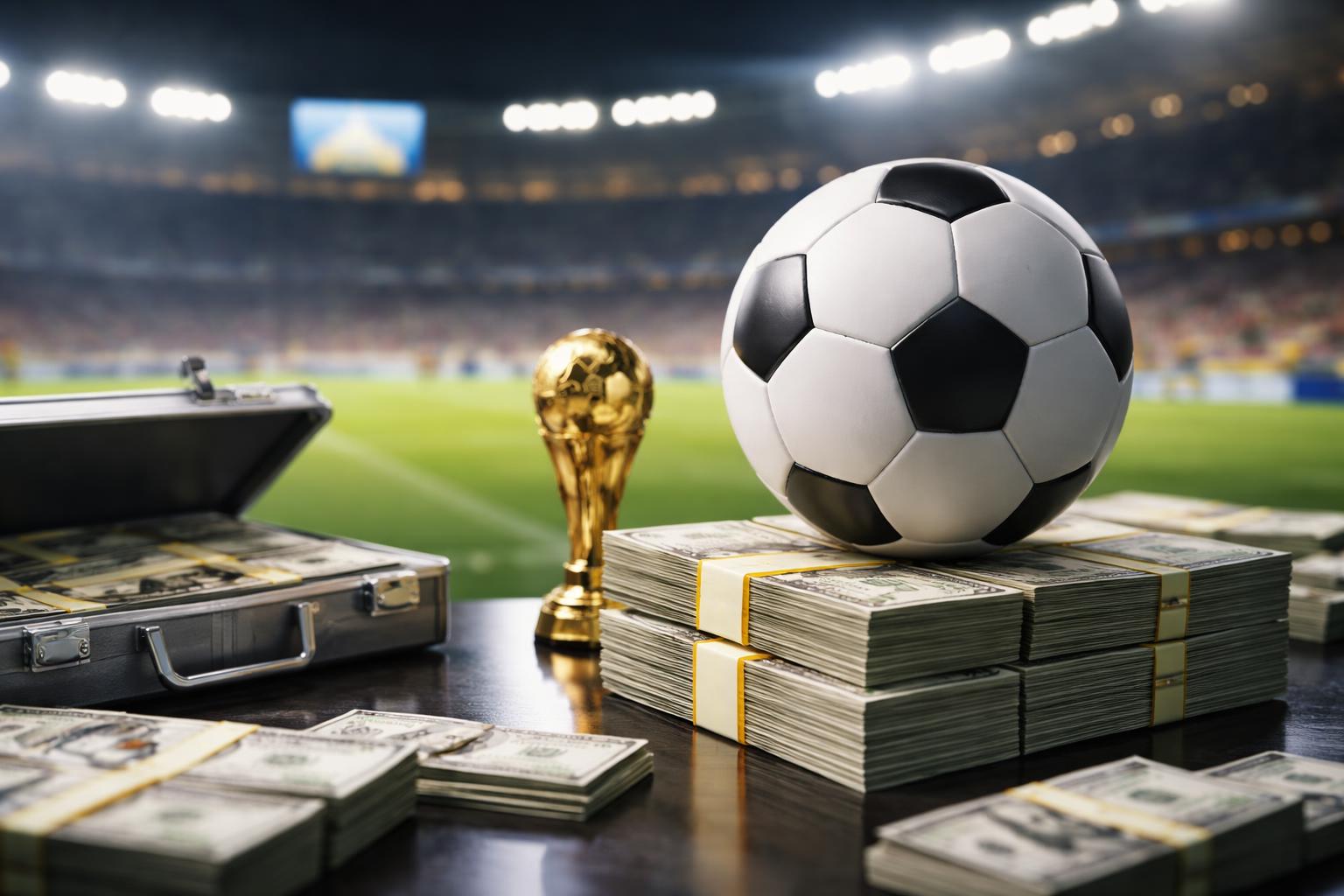 Redaktionelle Szene zum Thema „FIFA-Pläne für Rechteverkauf lösen heftige Kritik aus“