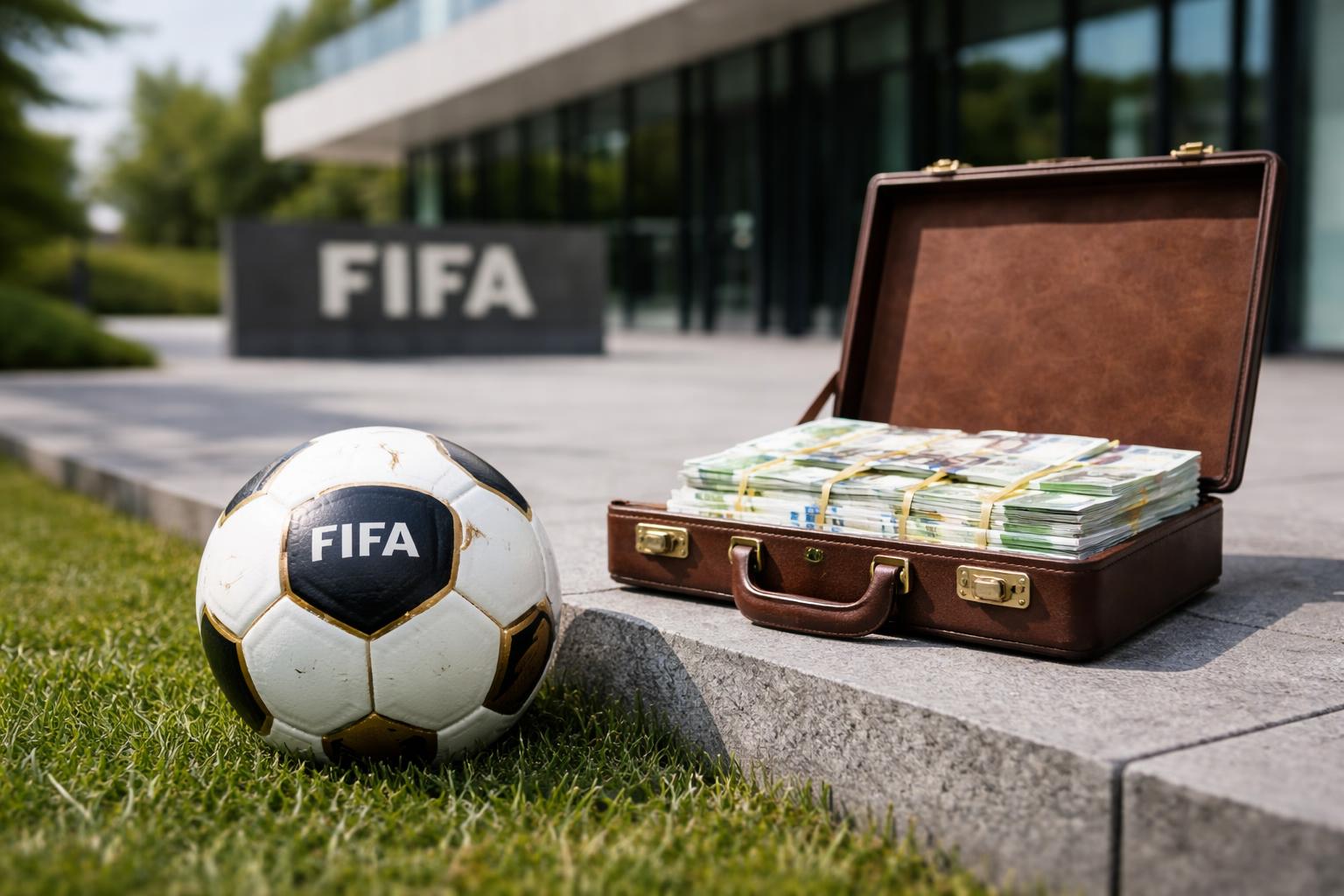 Redaktionelle Szene zum Thema „FIFA zieht umstrittene Investorenpläne zurück“